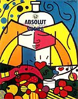 Romero Britto 'Absolut Vodka'