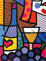 Romero Britto 'A Taste Of Love'