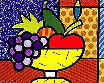Romero Britto 'Eunice's Fruit'