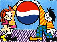 Romero Britto 'Pepsi-New Generation'